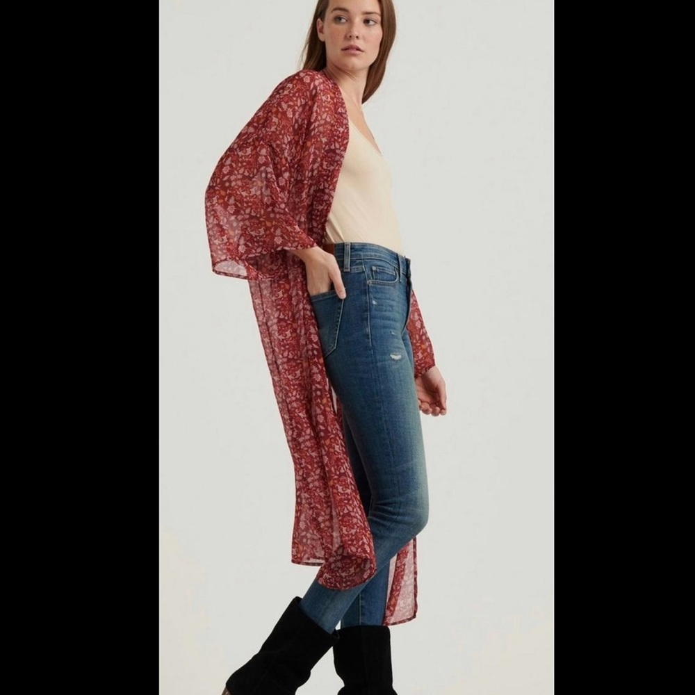 Lucky brand Floral Duster Kimono